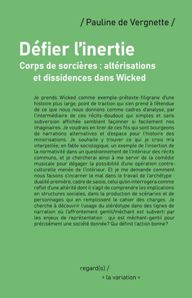 Défier l'inertie