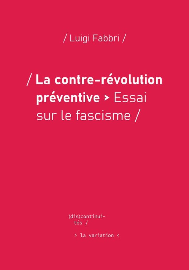La Contre-révolution préventive
