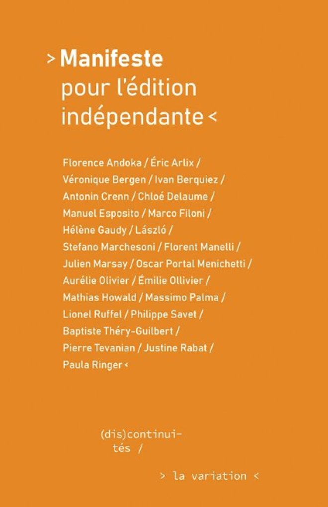 Manifeste pour l'édition indépendante