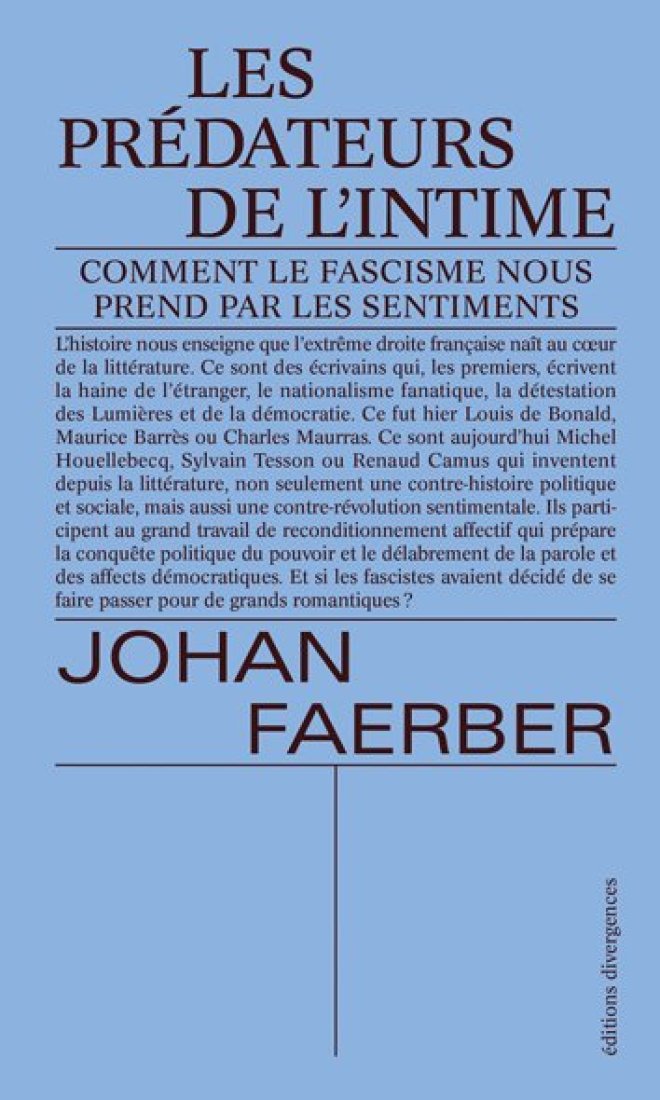 Les Prédateurs de l'intime