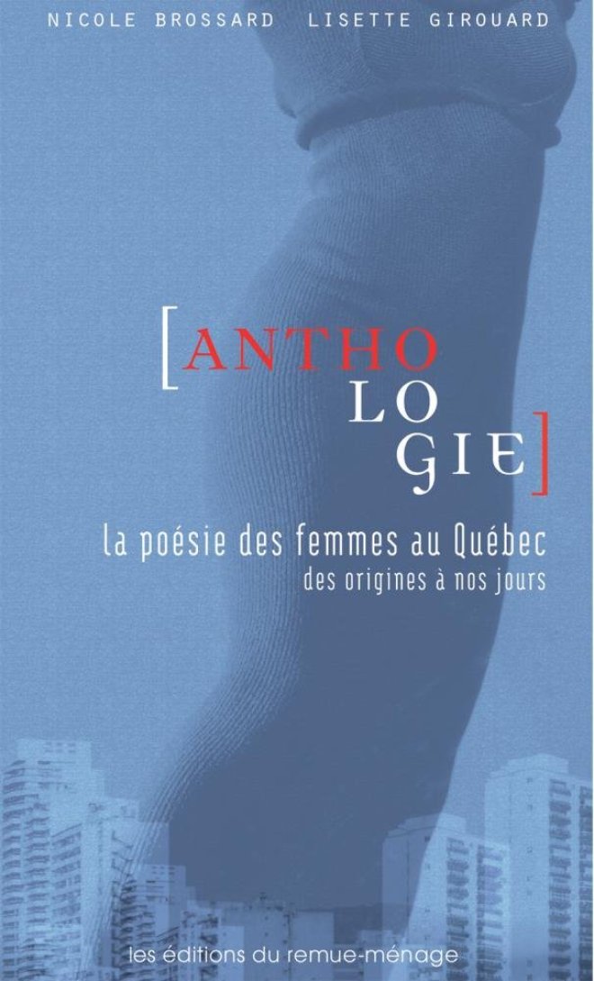 Anthologie poésie des femmes (nouvelle édition) Québec