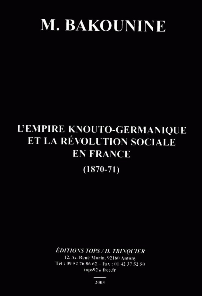 L'Empire knouto-germanique et la révolution sociale