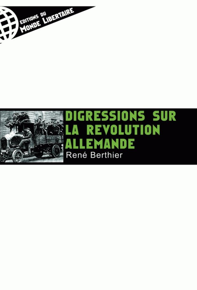 DIGRESSIONS SUR LA RÉVOLUTION ALLEMANDE