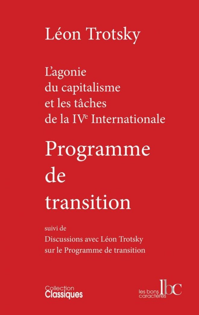 Le programme de transition