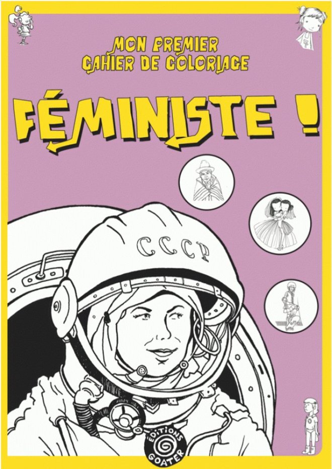 Mon premier cahier de coloriage féministe