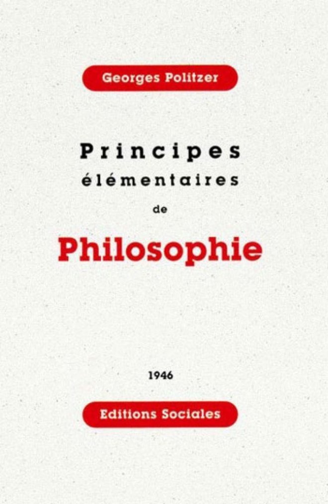 Principes élémentaires de philosophie