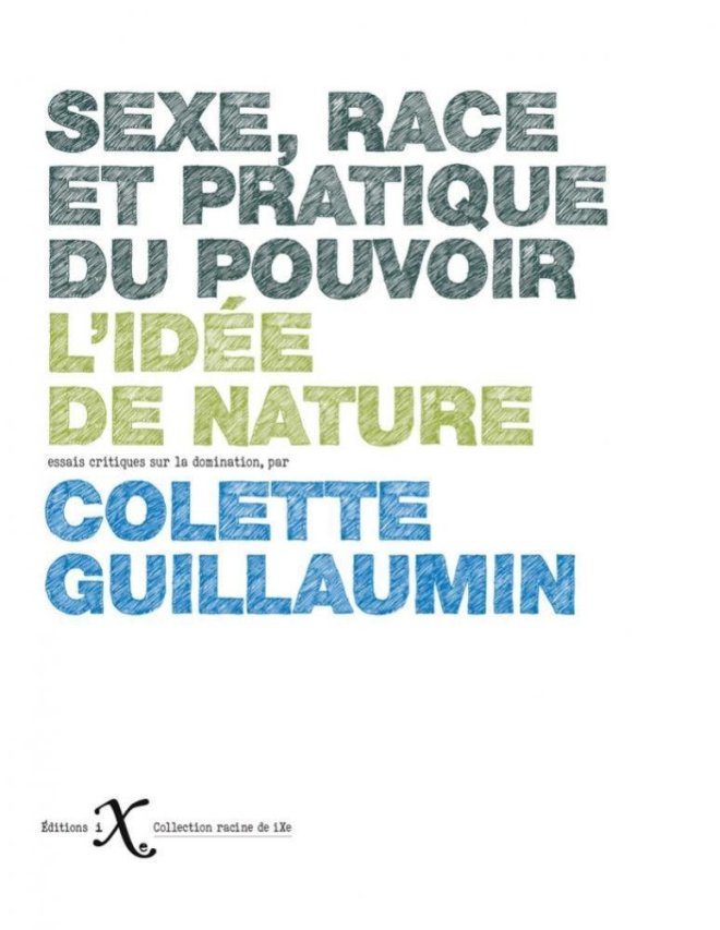 Sexe, race et pratique du pouvoir
