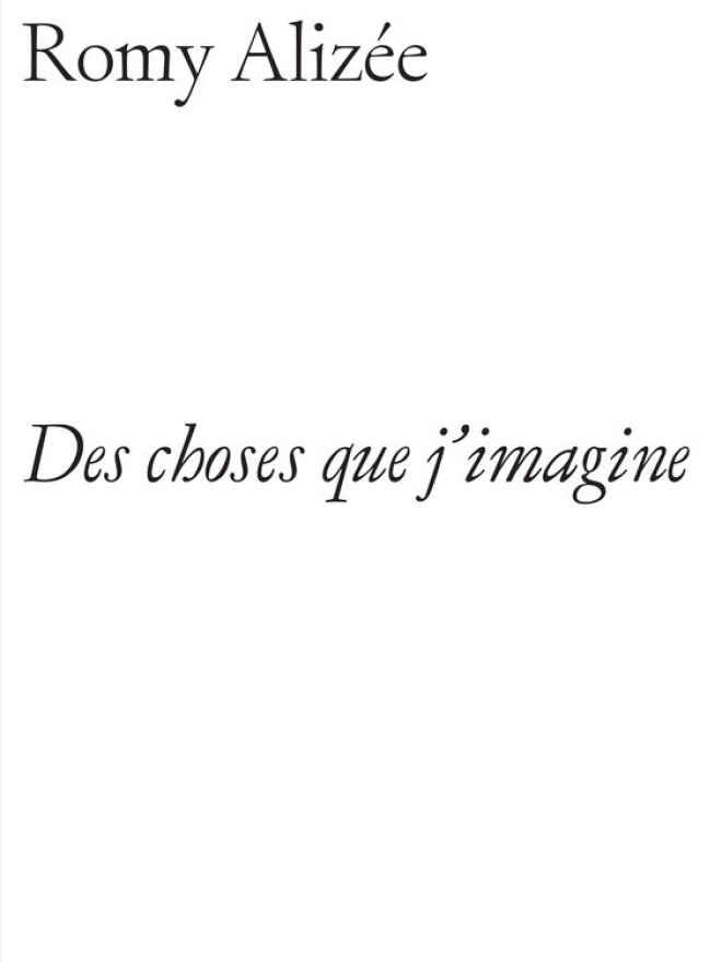 Des choses que j'imagine