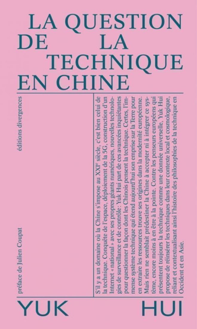 La Question de la technique en Chine