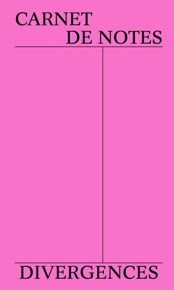 Carnet de notes rose