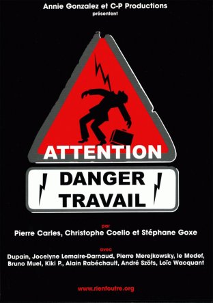 Attention danger travail