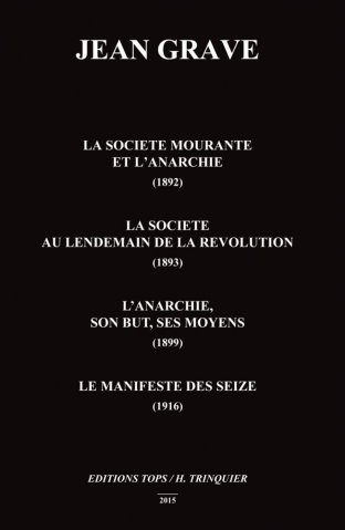 La société mourante et l'anarchie