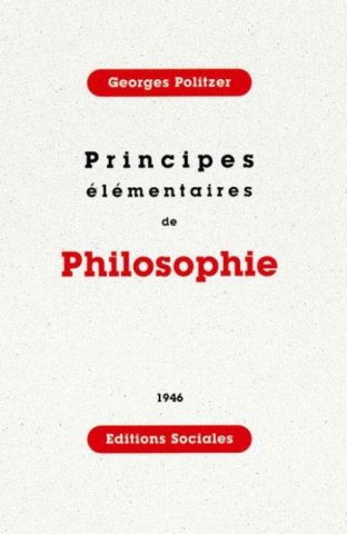 Principes élémentaires de philosophie