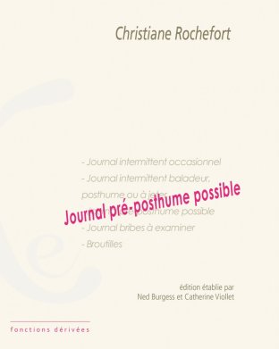 Journal pré-posthume possible