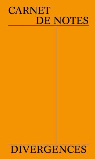 Carnet de notes orange